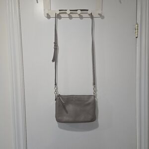 Kate Spade Taupe Leather Cross Body Purse